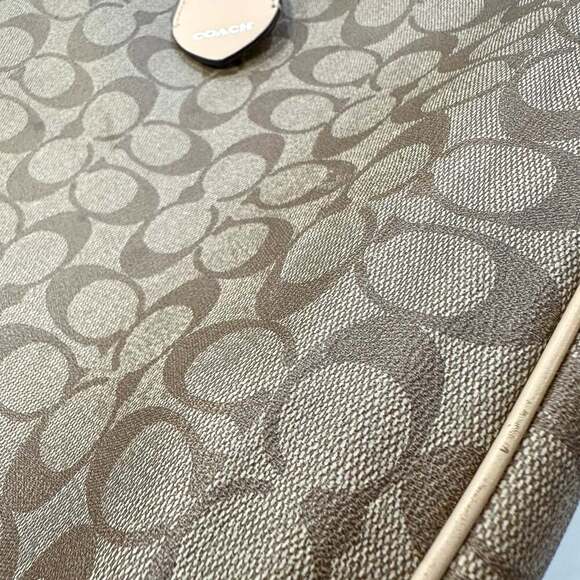 COACH Peyton Signature Zip Top Tote Y2K - Picture 10 of 17